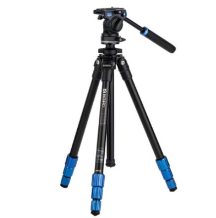 Benro Treppiede in Alluminio con Testa Video TSL08AS2CSH Benro Treppiede in Alluminio con Testa Video TSL08AS2CSH